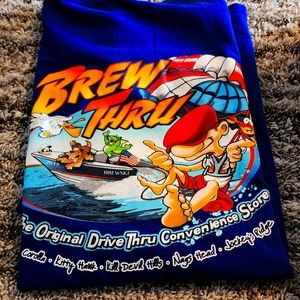 Mens Columbua PFG shirt and Brew Thru 2 shirts